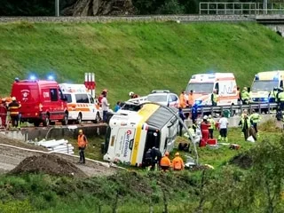 Accident mortel de car en Suisse : une procédure ouverte contre le chauffeur, toujours en liberté à ce stade