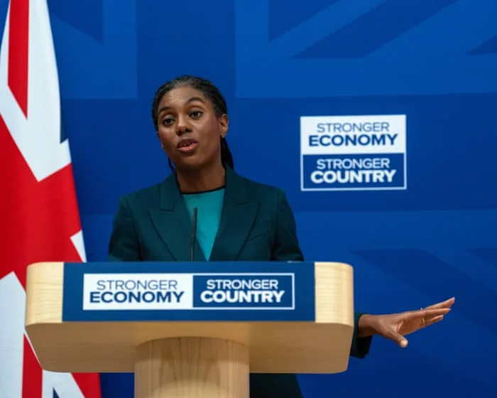 Kemi Badenoch condemns Reform UK’s ‘authoritarian’ press bans