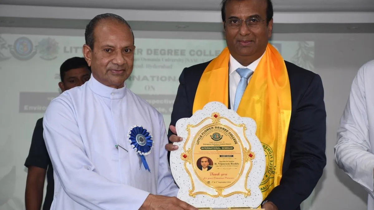 Little Flower Degree College holds international seminar on climate change