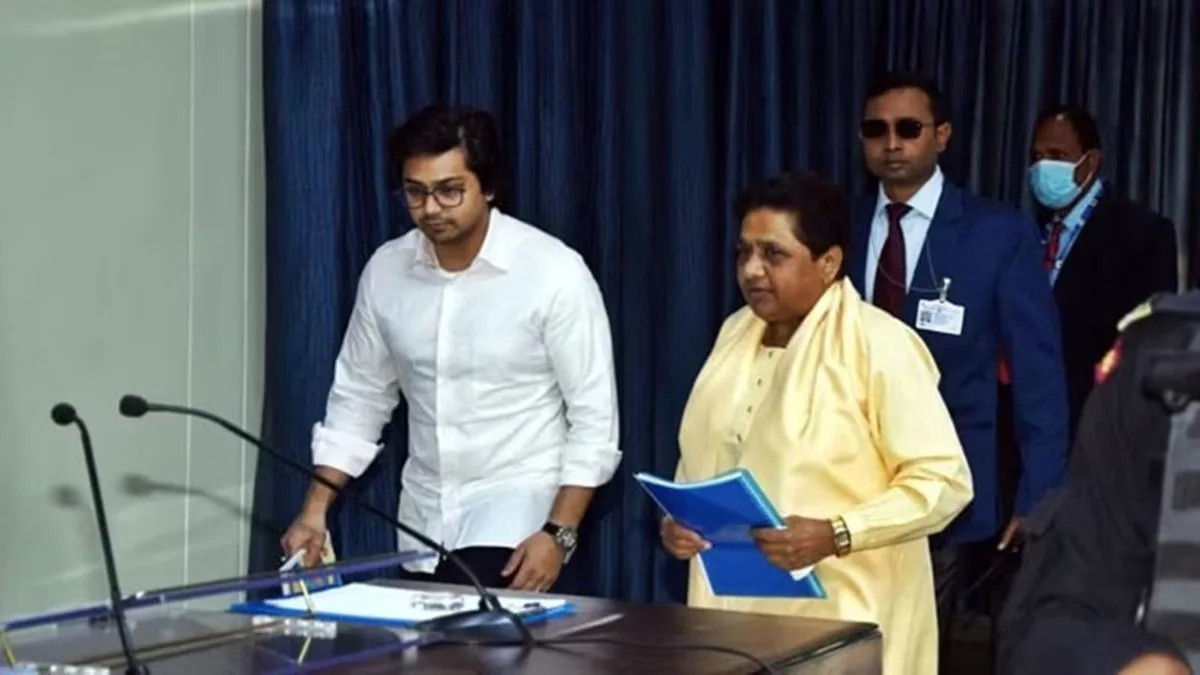 ‘Needs more maturity’: Mayawati’s hint for fresh flip-flop on nephew Akash