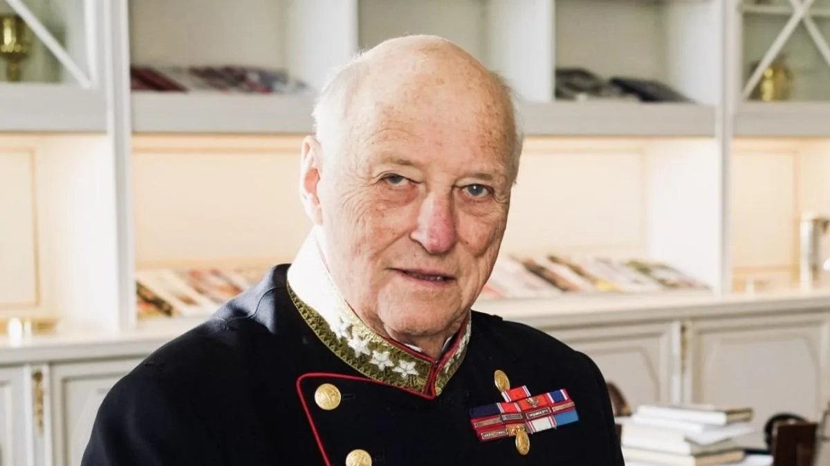 La casa real noruega comunica que empeora la salud del rey Harald V por una infección bacteriana