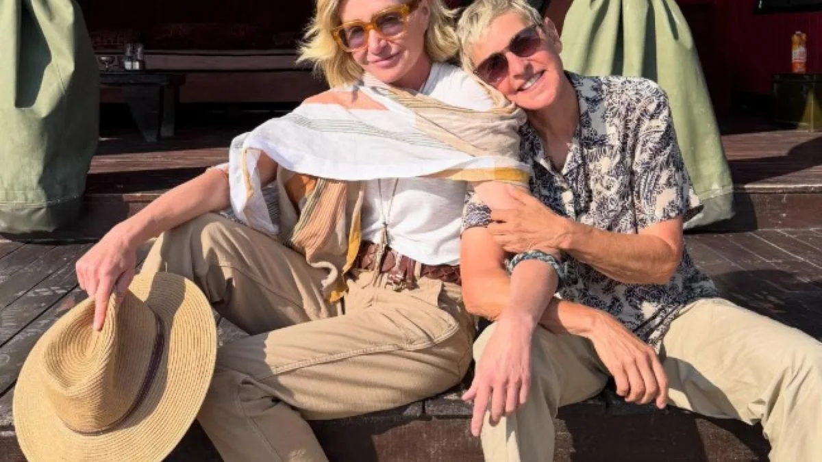 'Lucky' Ellen DeGeneres praises wife Portia de Rossi on 18th wedding anniversary