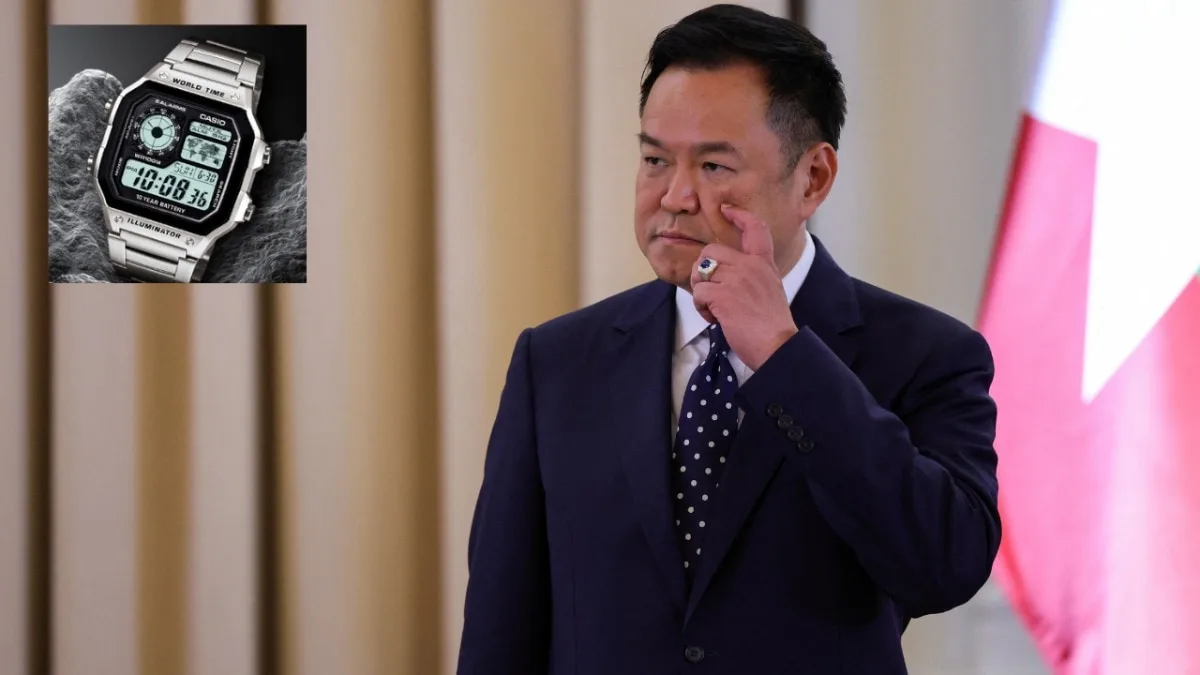 Forget Rolex, Thailand's power players want a $60 Casio watch from their PM