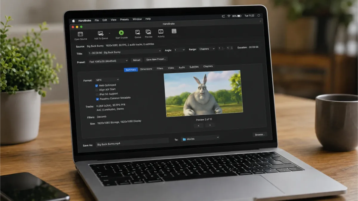 HandBrake: a ferramenta grátis que devia ter instalada no seu Mac