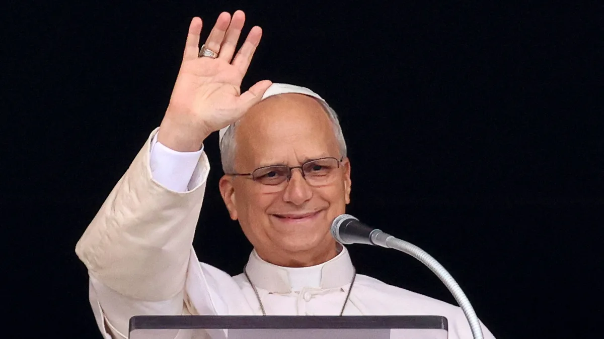 Pope makes public appearance a day after being discharged from hospital following lung cancer surgery