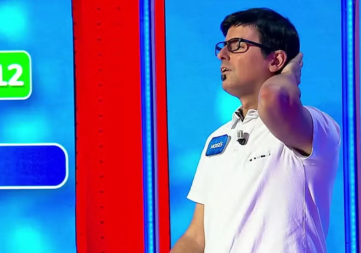Moisés mete la pata en ‘Pasapalabra’ y el error le cuesta caro: «¡No me fastidies!»