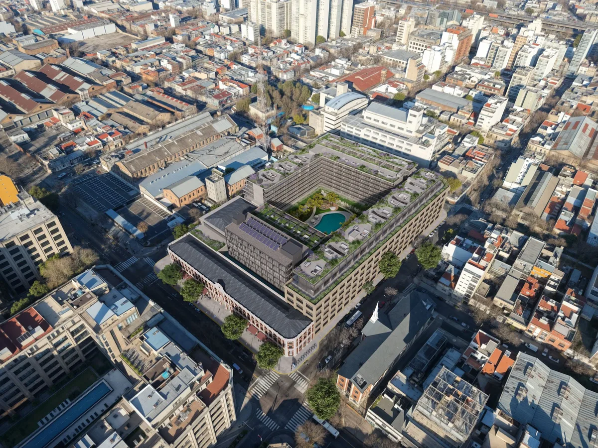 Alpargatas: el proyecto inmobiliario de US$100 millones que construyen en la abandonada fábrica de la empresa en Barracas