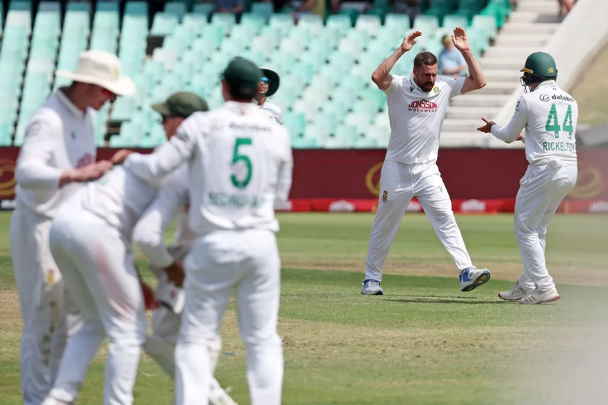 Nortje turns up the heat on Australia