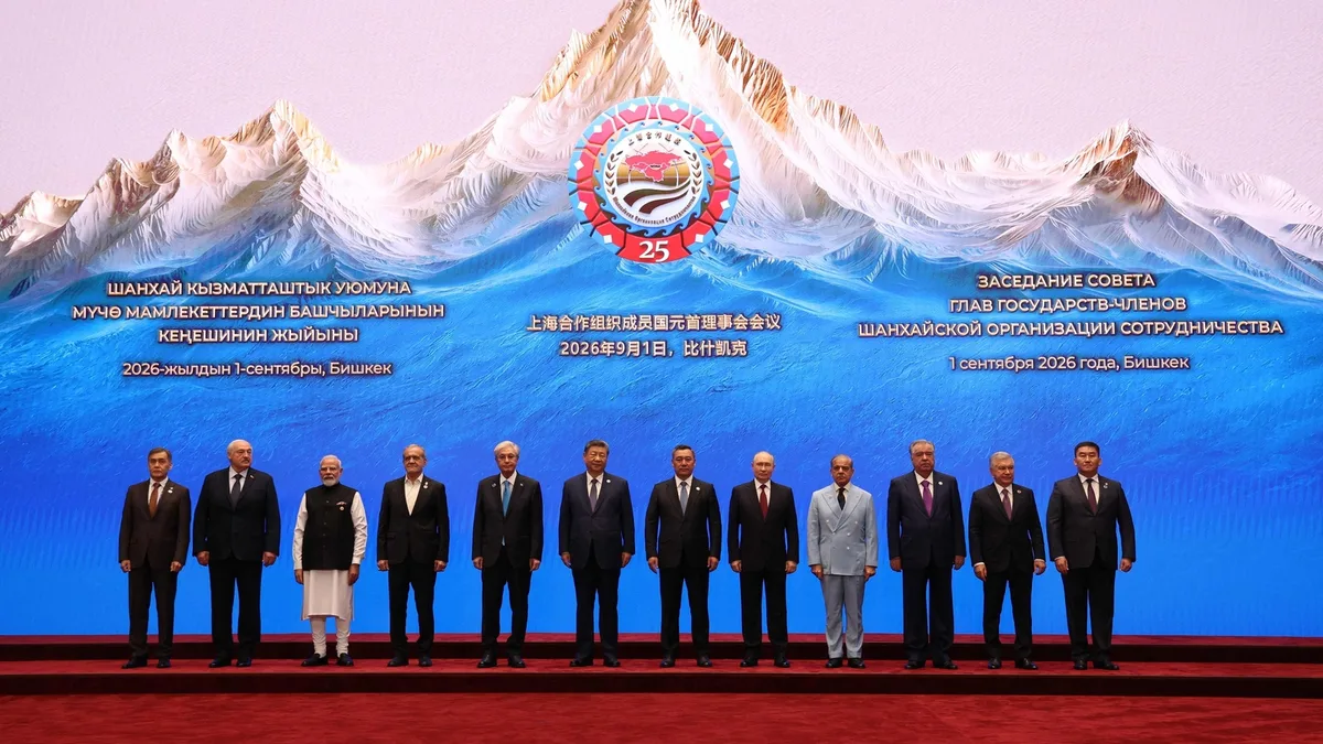 One frame, four powers: Modi, Xi, Putin, Sharif together at SCO Summit