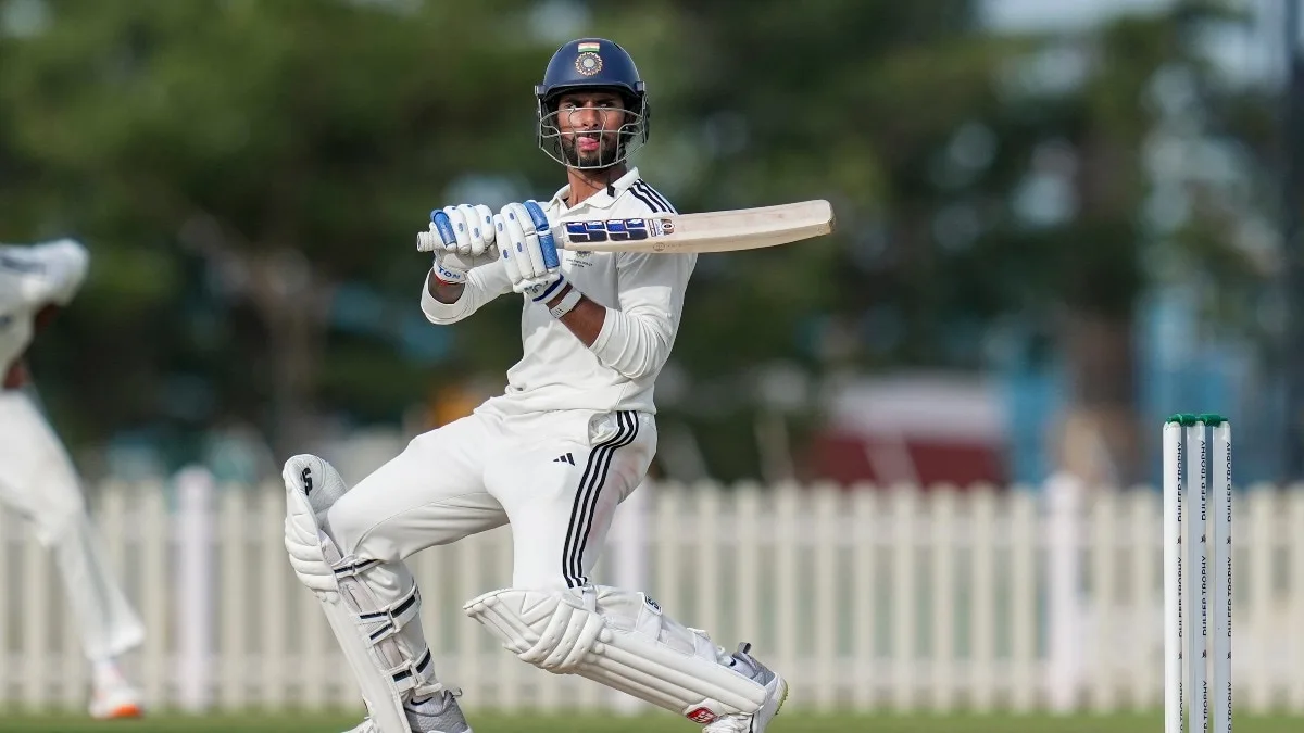 Tilak's hundred puts South Zone on top vs North, Sooryavanshi shines