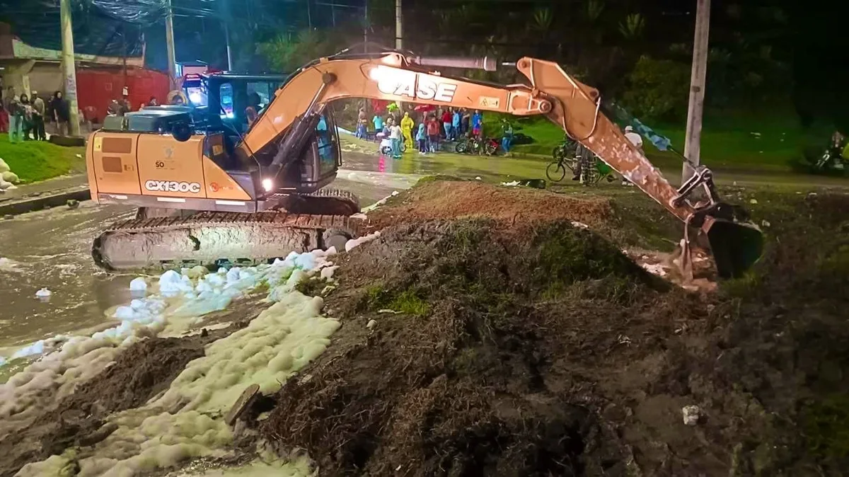 Soacha bajo el agua: fuertes lluvias del 14 de octubre ocasionaron emergencias en todo el municipio