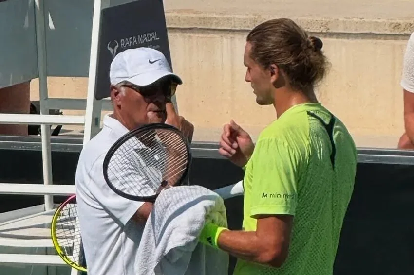 Toni Nadal exalta mental de Zverev: ?Mais perto de Sinner e Alcaraz?
