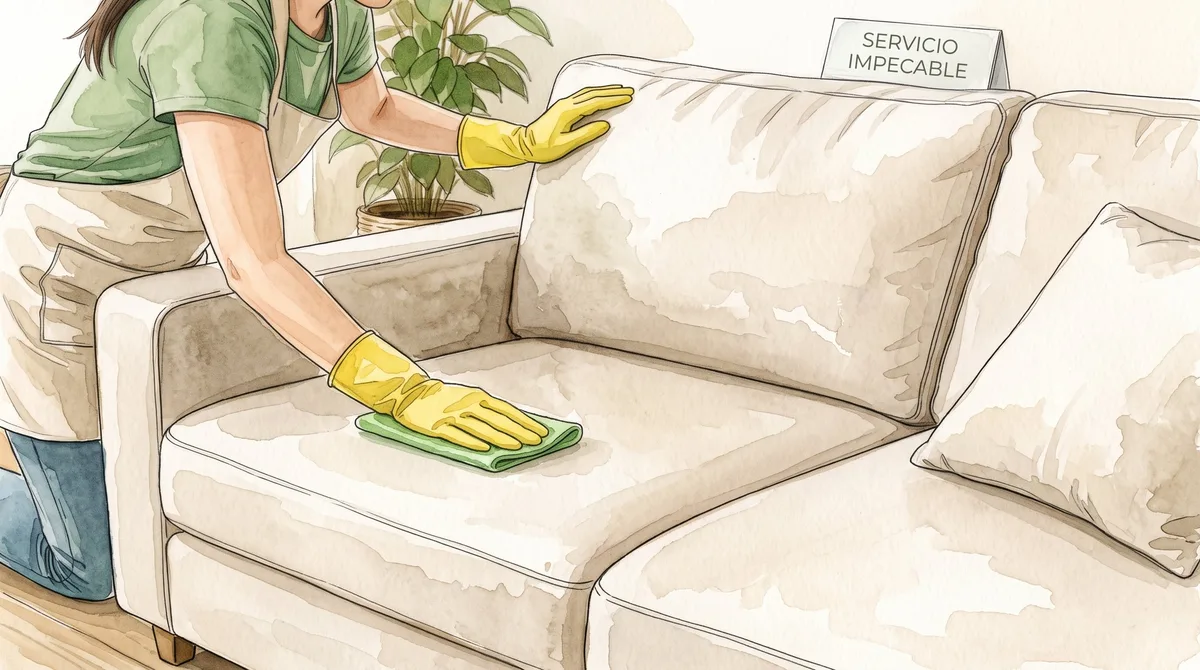 Limpiar el sillón: las claves para quitar manchas y conservar la tela