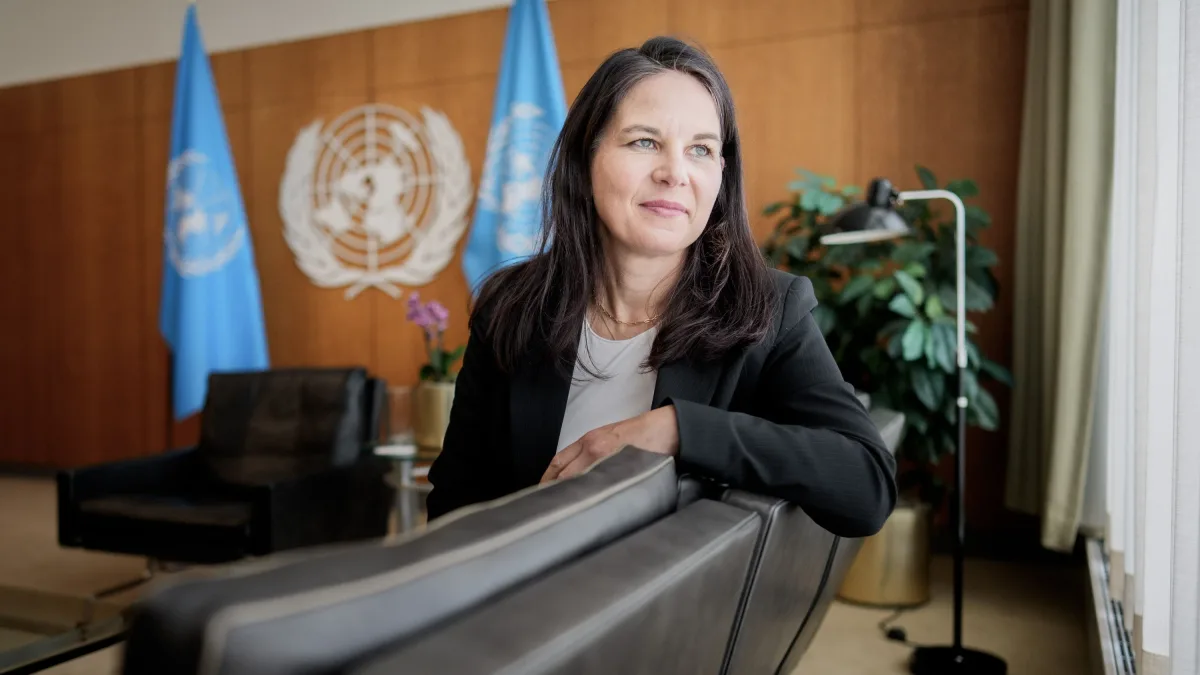 neuer job: Was macht Baerbock an der Columbia-Universität?