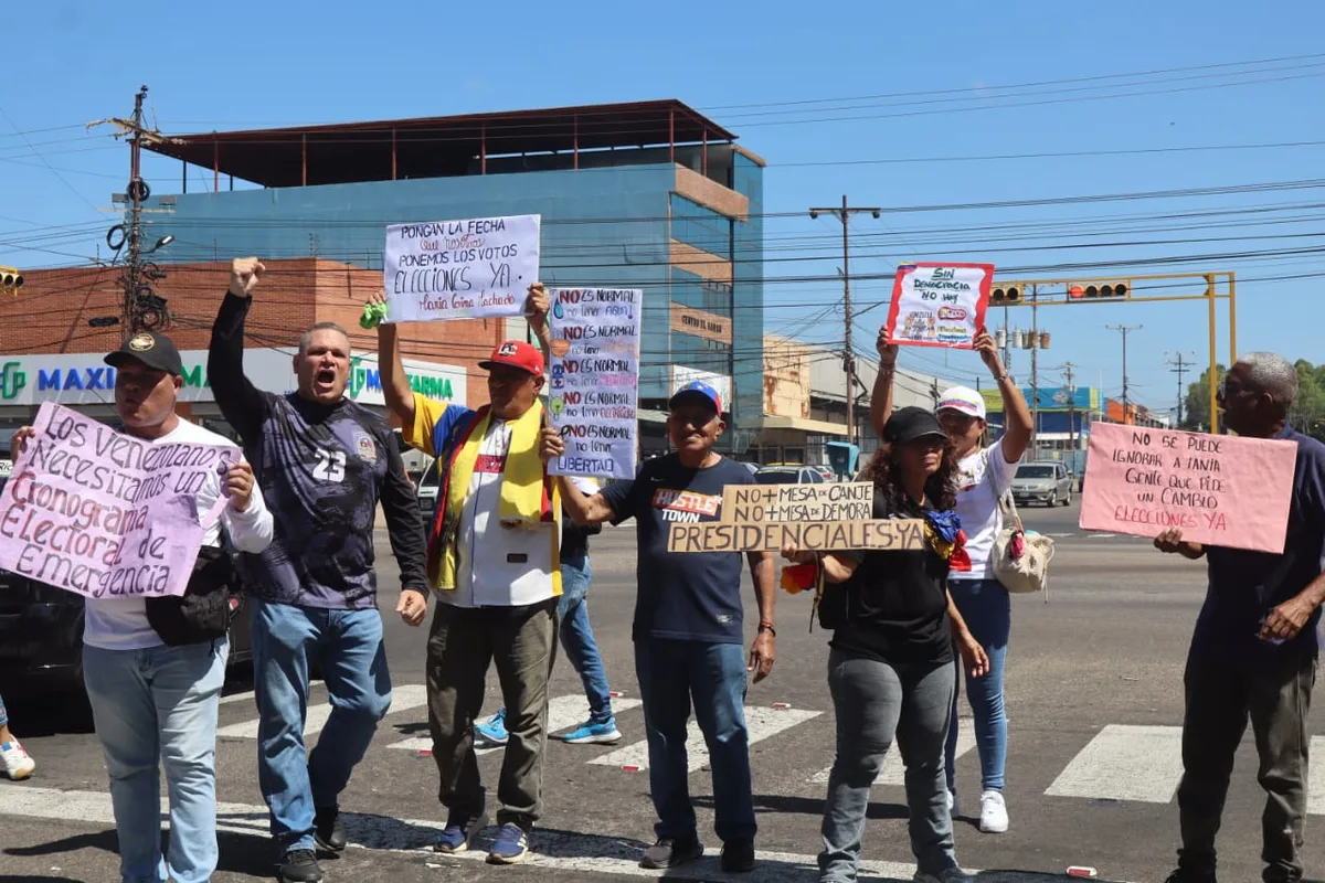 Bolívar | Ciudadanos exigen cronograma electoral: “Es hora de tomar las calles”