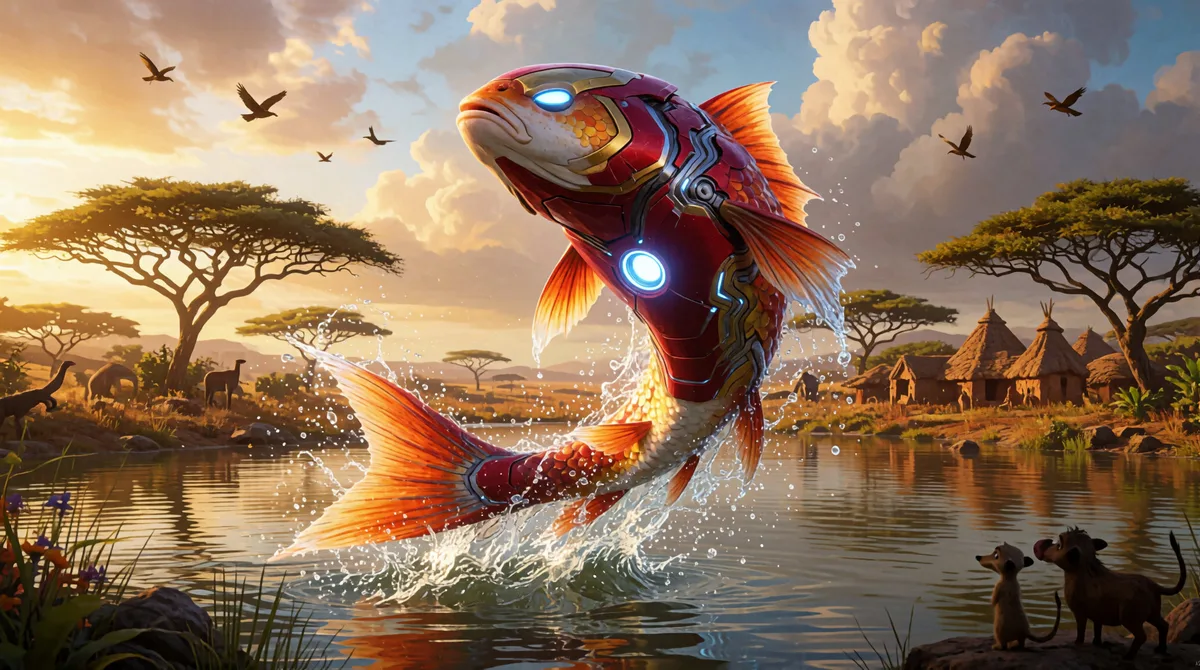 O Peixe de Ferro inimigo do Ótimo