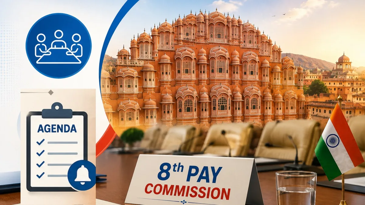 8th pay commission meeting in Jaipur on Monday — Here is what's on the agenda and latest updates