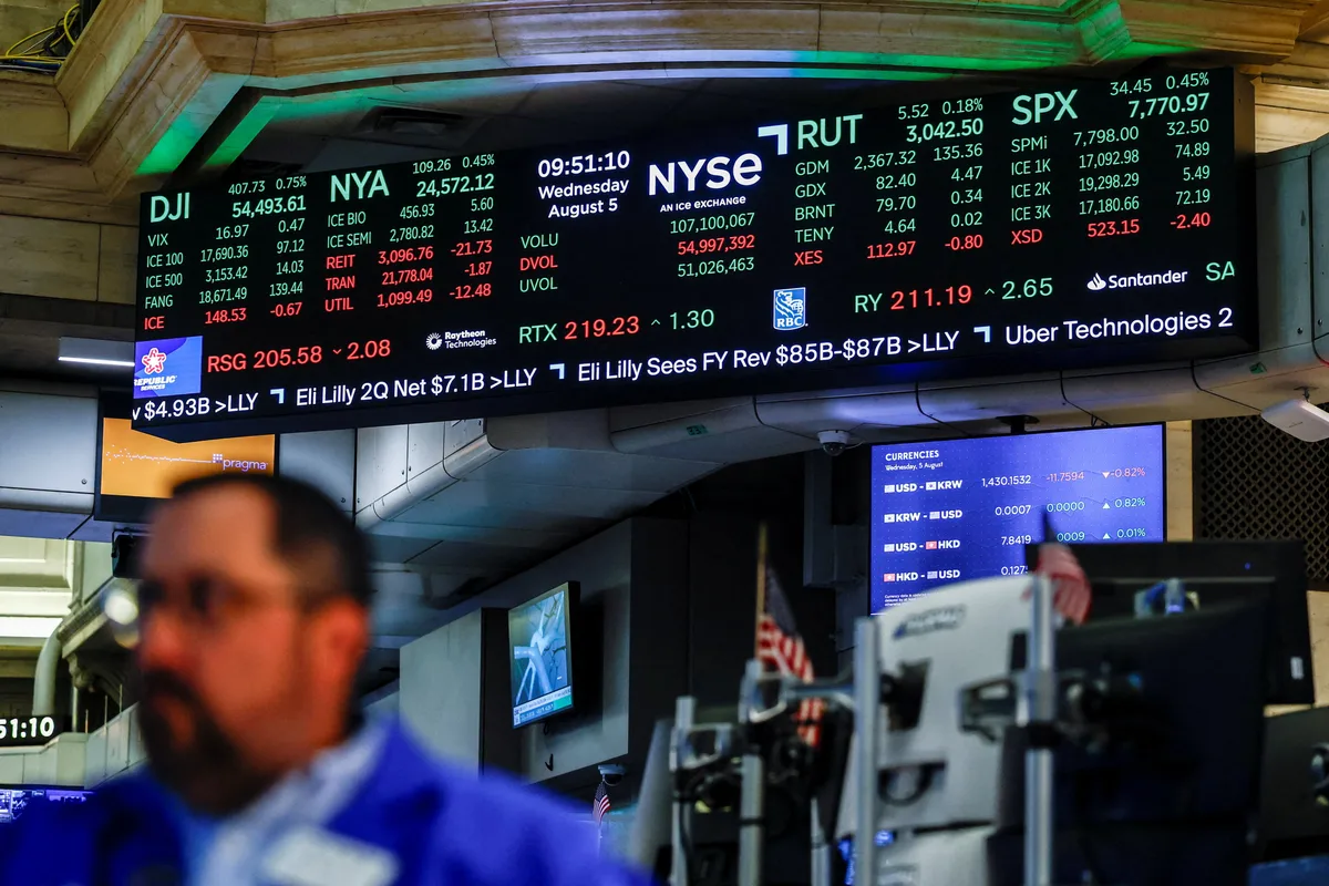 Los bonos argentinos profundizan las bajas en Wall Street y vuelve a subir el riesgo país a un máximo en más de dos meses