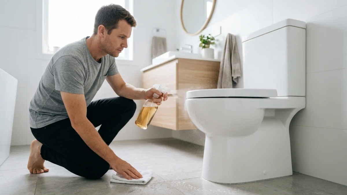 Especialistas recomendam borrifar vinagre ao redor do vaso sanitário com frequência: para que serve e por que recomendam fazer isso