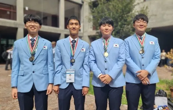 국제지구과학올림피아드서 한국대표 4명 전원 메달… 금 1·은 1·동 2