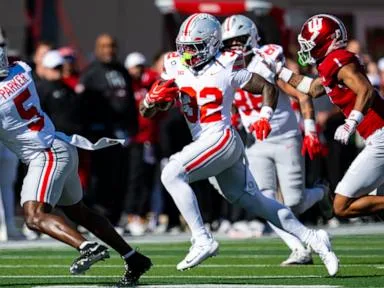 Wall-to-wall Top 25 showdowns, with 6 ranked matchups on tap starting with Ohio State at Indiana