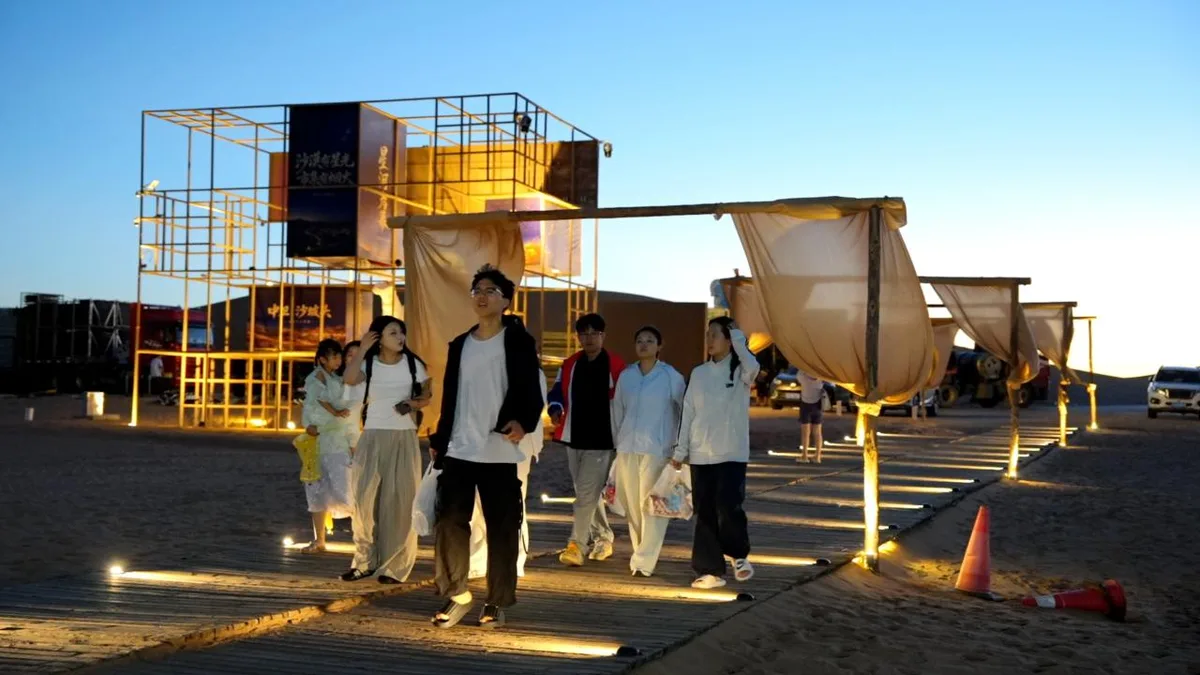 Sand by day, stars by night: Discover a different side of Shapotou