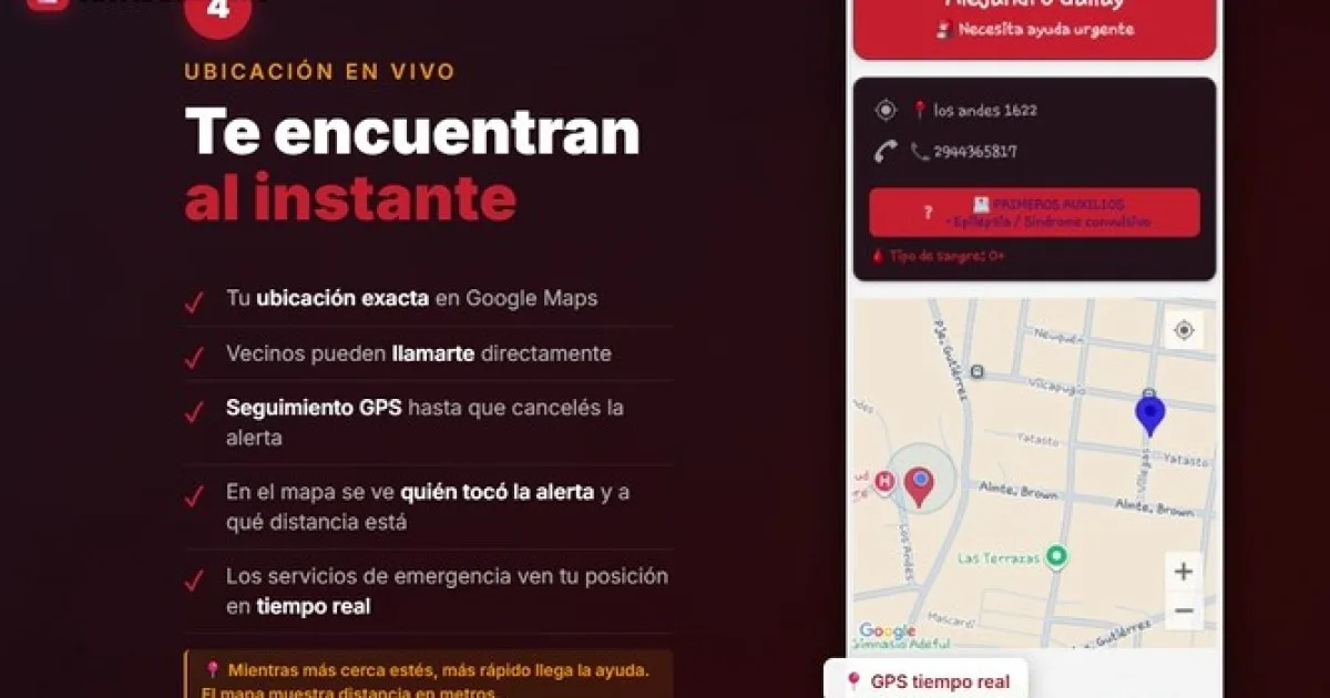 Creó un “botón de pánico” vecinal que comenzó como prueba piloto y hoy se expande por Bariloche