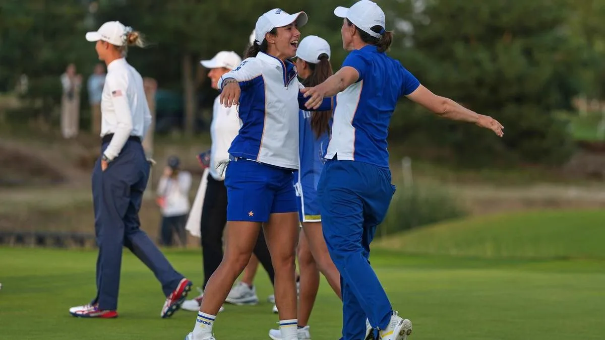 US, Europe locked after dramatic Solheim Cup first day