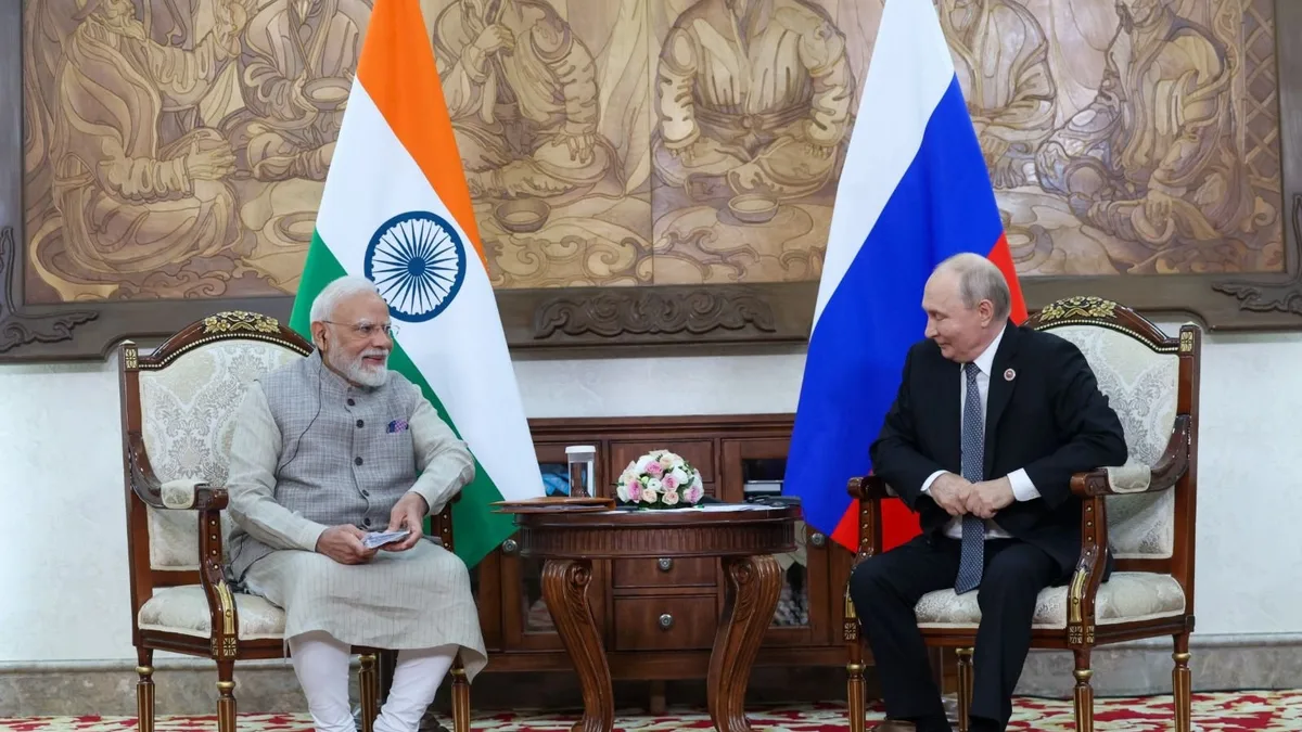 PM Modi tells Putin: ‘From endless wars, we should go to end of war’