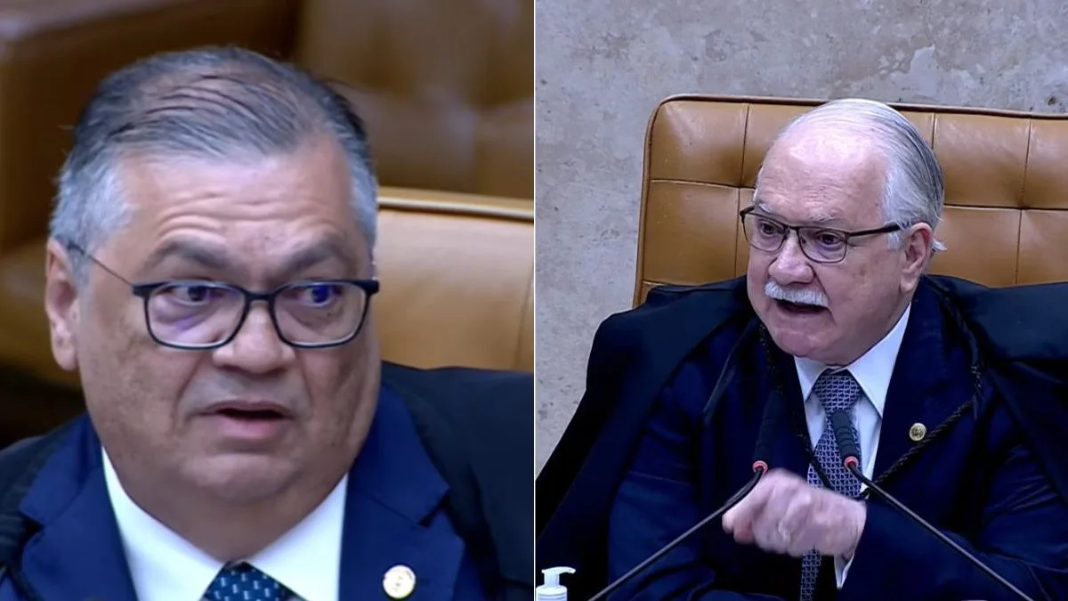 ‘Vou conceder porque eu quero’: Dino e Fachin batem boca ao vivo no STF durante julgamento de Moraes