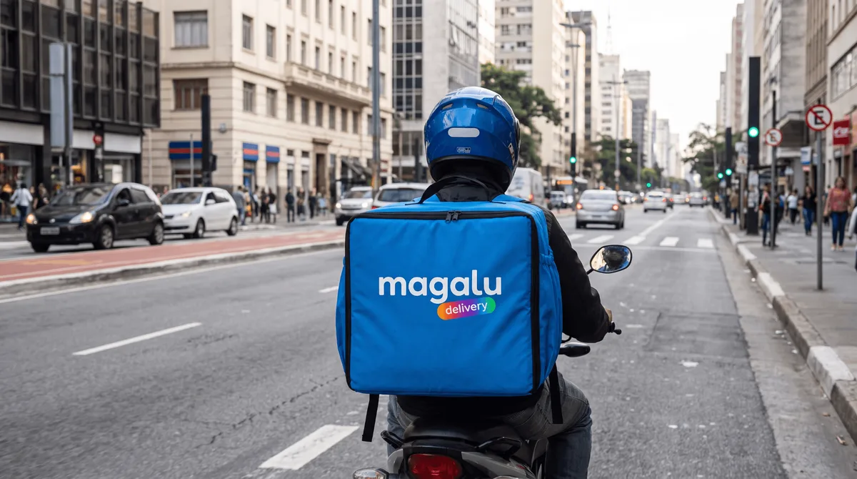 Magalu lança delivery próprio de comida com foco no interior
