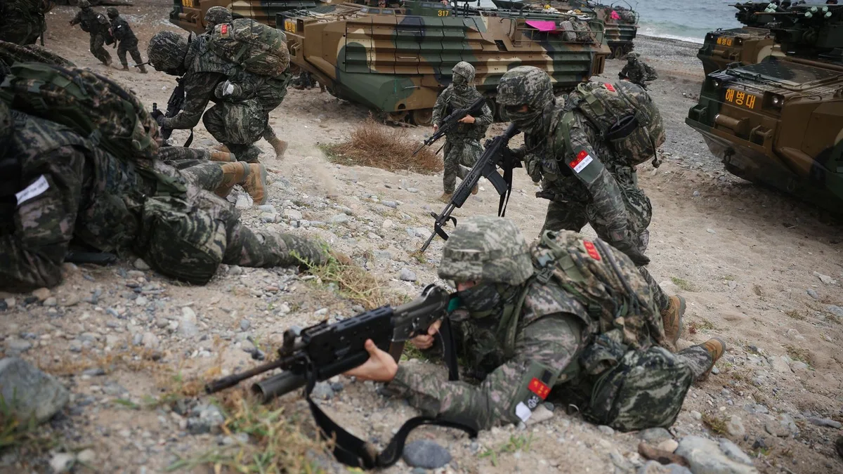 Corea del Sur informa que EEUU canceló otros ejercicios militares por la guerra en Irán