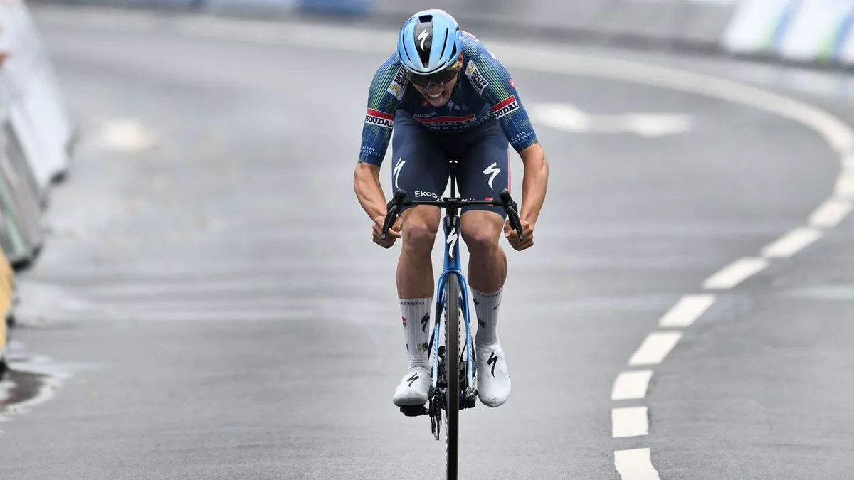 Radsport: D-Tour: Nachwuchssprinter stiehlt Franzose Magnier die Show