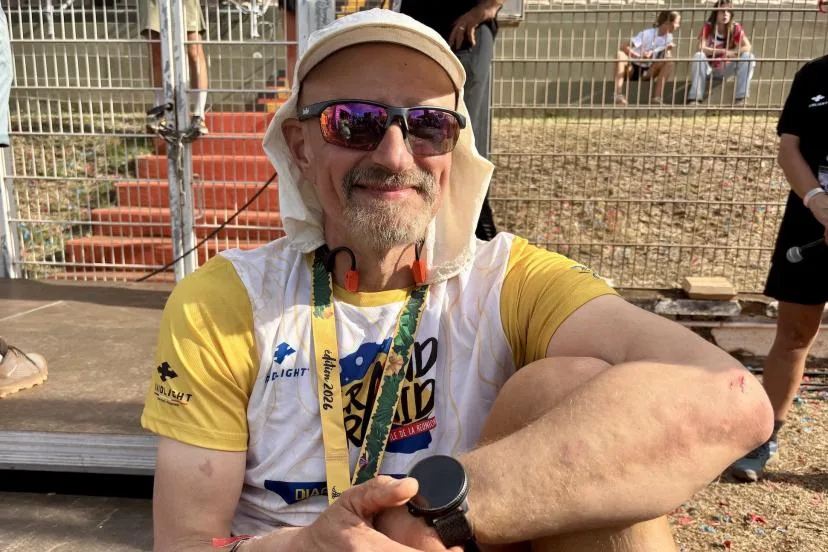 « C'était l'enfer, ce n'est pas une course pour des enfants » : un Belge de 58 ans est le dernier finisher de la Diagonale des Fous