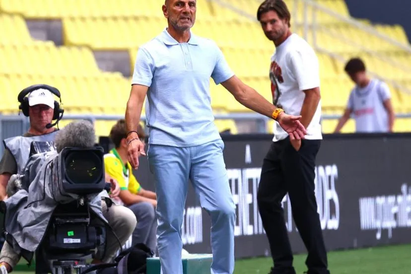 Seule équipe de L2 à zéro point : pour Nantes et son coach Michel Der Zakarian, le temps presse déjà