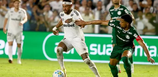 Palmeiras cumpre tabela na Vila, e Santos perde Neymar