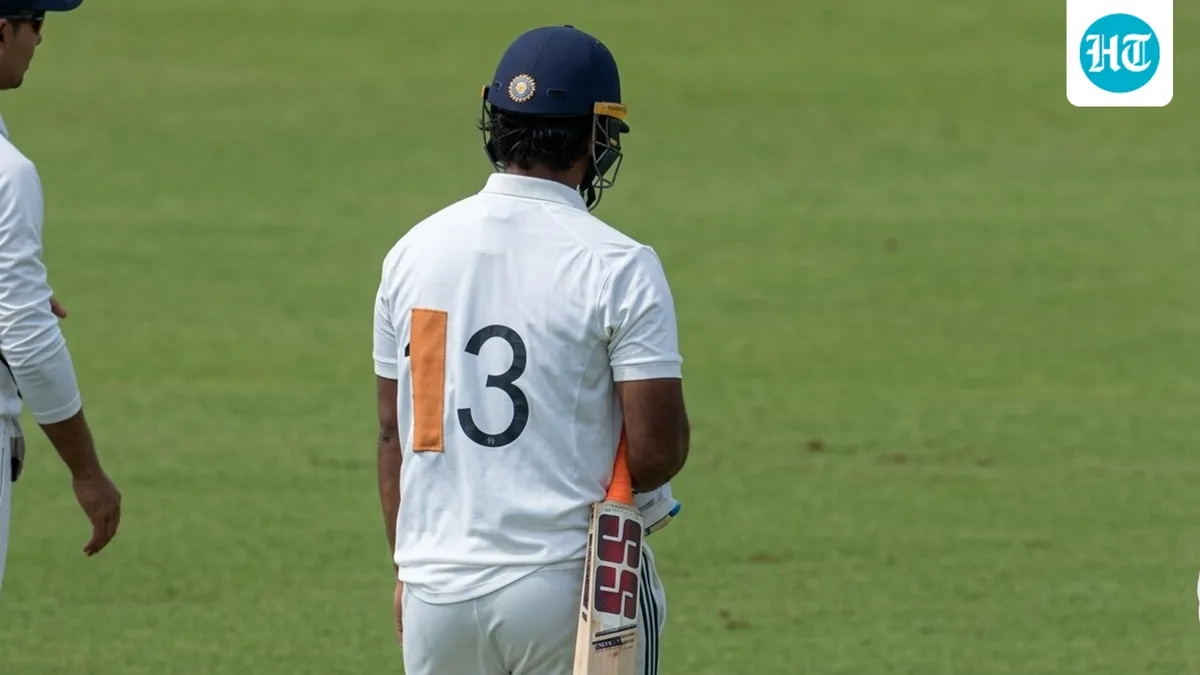 Why Vaibhav Sooryavanshi taped his Duleep Trophy jersey: The logic behind youngster’s attempt to make it No. 3 explained