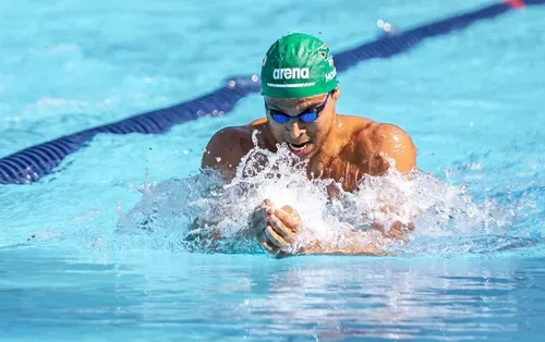 Cape Town swimmer Michael Houlie believes he’s destined for gold after Pan Pacific silver