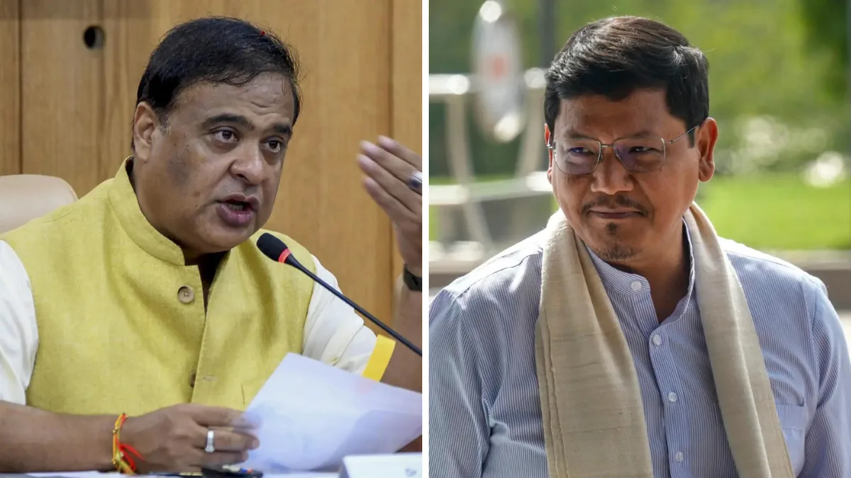 'Must work together': Assam, Meghalaya CMs speak as Shillong violence triggers border tensions