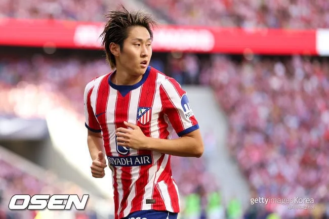 '61분 조기교체' 이강인, 환상 패스 미쳤다! ATM, '요로 퇴장' 맨유 원정서 2-0 완승...UCL 무대 첫 승 신고