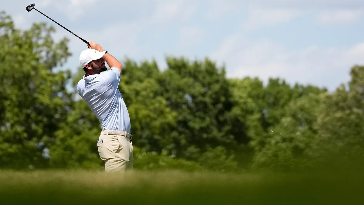 Scottie Scheffler on the cusp of breaking a PGA Tour mark Tiger Woods has held for 26 years