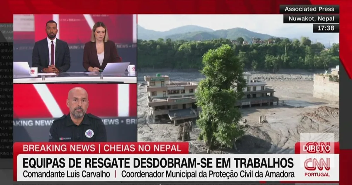 Nepal tinha "todas as condições" para que um "tsunami de lama" destes tivesse um "impacto alargado e bastante elevado"