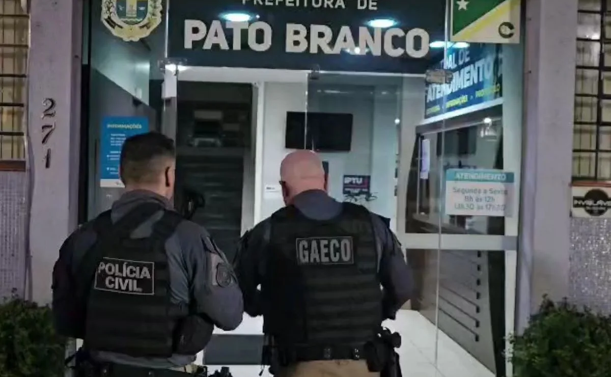Operação Homens de Bem: presidente da Câmara de Pato Branco é alvo de busca por suspeita de fraude em licitações