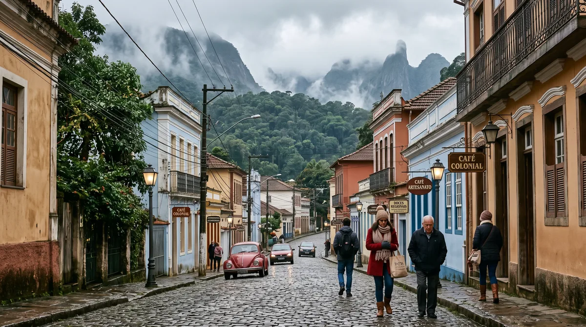 Cidade imperial a apenas 59 km do Rio fica a 809 metros de altitude e troca o calor da capital por montanhas, palácios, casarões e clima ameno