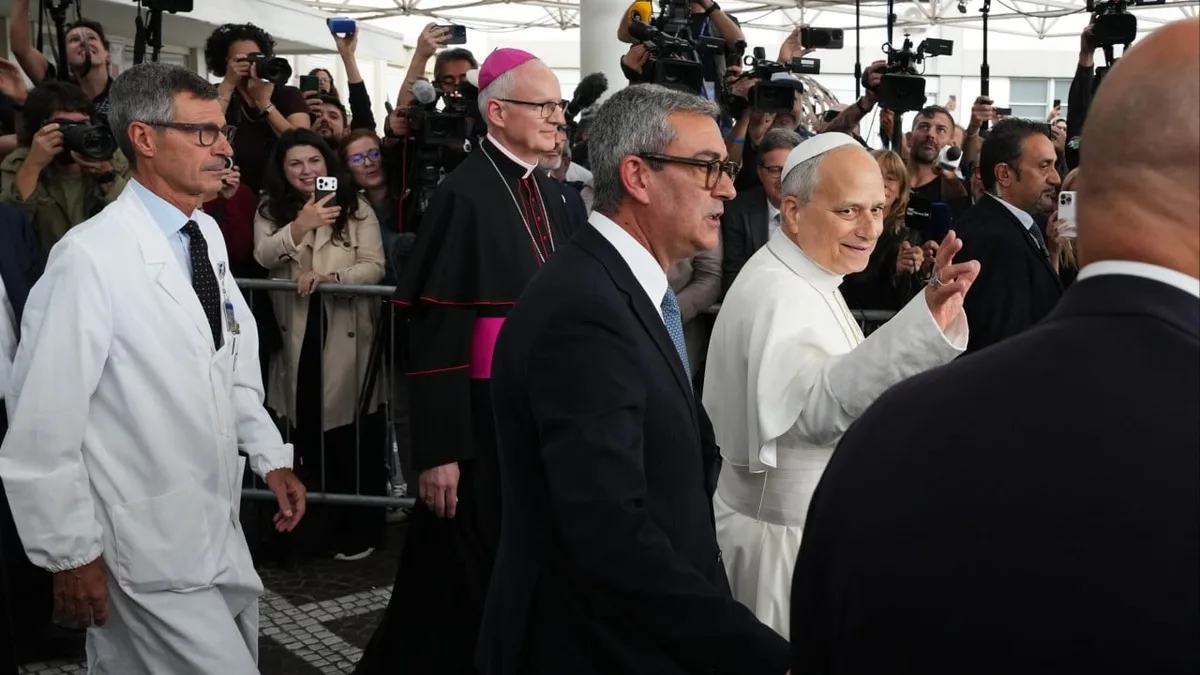 Pope Leo to leave hospital on Saturday, 4 days after lung cancer surgery