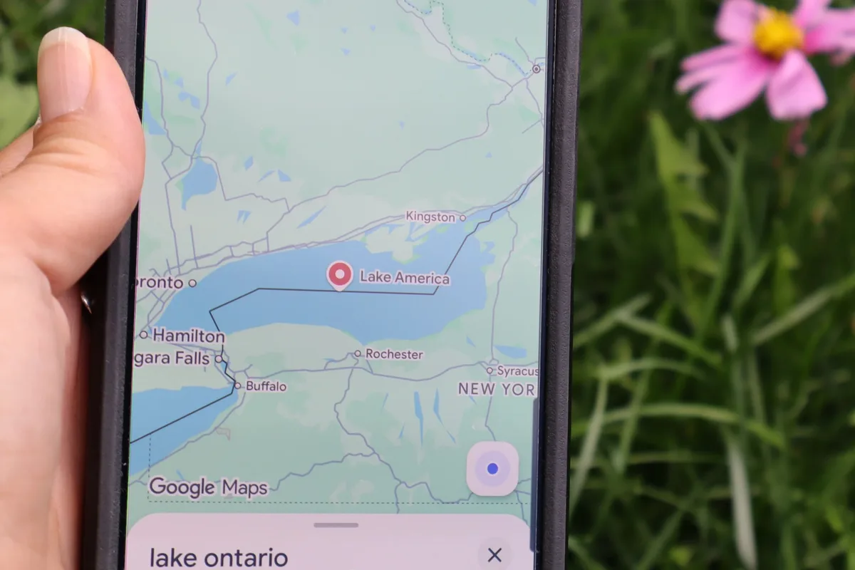Google Maps cambia el nombre del lago Ontario a ‘Lago América’ por orden de Donald Trump