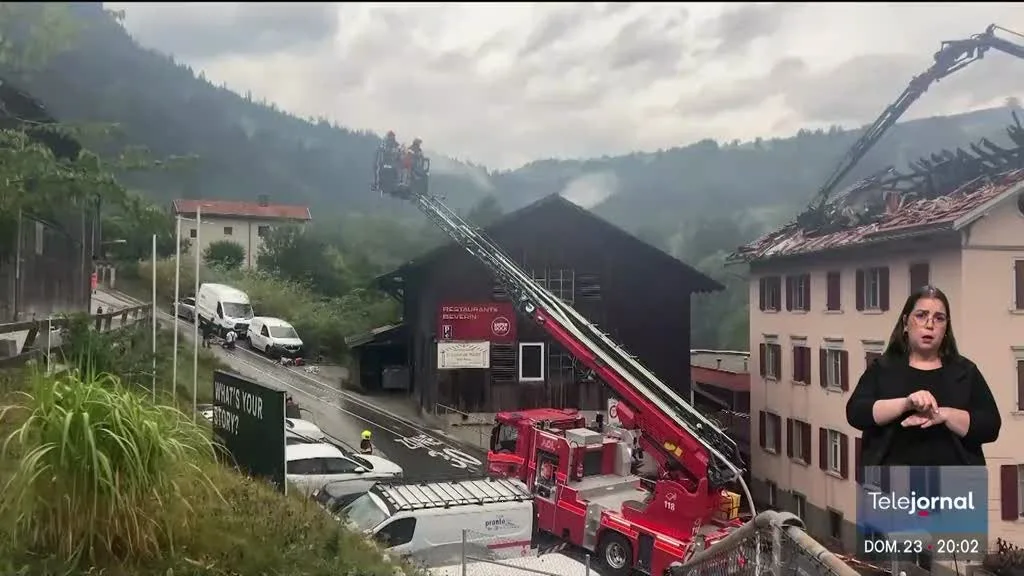 Encontrados mais dois cadáveres vítimas de incêndio na Suíça