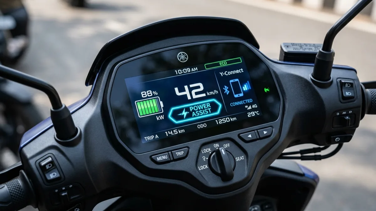 Por R$ 13.990, scooter híbrida de apenas 98 kg recebe ajuda elétrica nas arrancadas e desliga o motor nas paradas