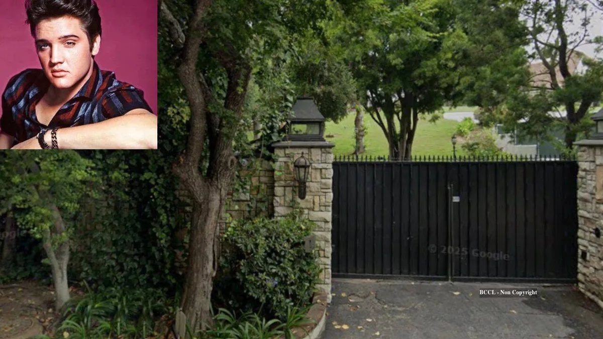 Elvis Presley’s former Beverly Hills home sells for $25.5 million after decades of renovations