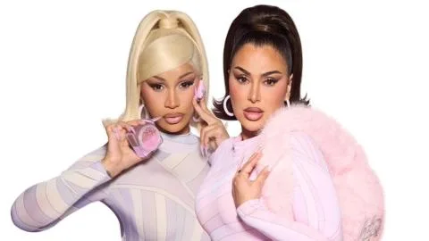 Cardi B y Huda Kattan intercambian cuerpos para presentar Ultra Snatched, la nueva apuesta viral de Huda Beauty